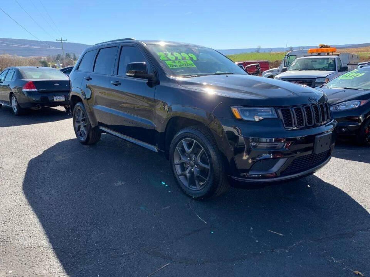 2019 Black Jeep Grand Cherokee (1C4RJFBG0KC) with an 3.6L V6 3.6L V6 engine, located at 4845 Woodbury Pike, Roaring Springs, PA, (814) 317-5008, (814) 317-5008, 40.250935, -78.366959 - Photo#0