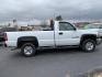 2005 White GMC Sierra 2500HD (1GTHC24265E) with an 6.6L V8 Turbocharger 6.6L V8 engine, located at 4845 Woodbury Pike, Roaring Springs, PA, (814) 317-5008, (814) 317-5008, 40.250935, -78.366959 - 1 owner, Virginia State owned! Very well maintained! 2005 Chevy Sierra 2500 HD, 6.6 Diesel, automatic, 4x2, like new tires, new inspection, warranty available, vinyl, 183k, RWD, comes with 2 toolboxes. No rust repair was ever done to this truck! Rust free undercarriage! Must see condition! To se - Photo#7