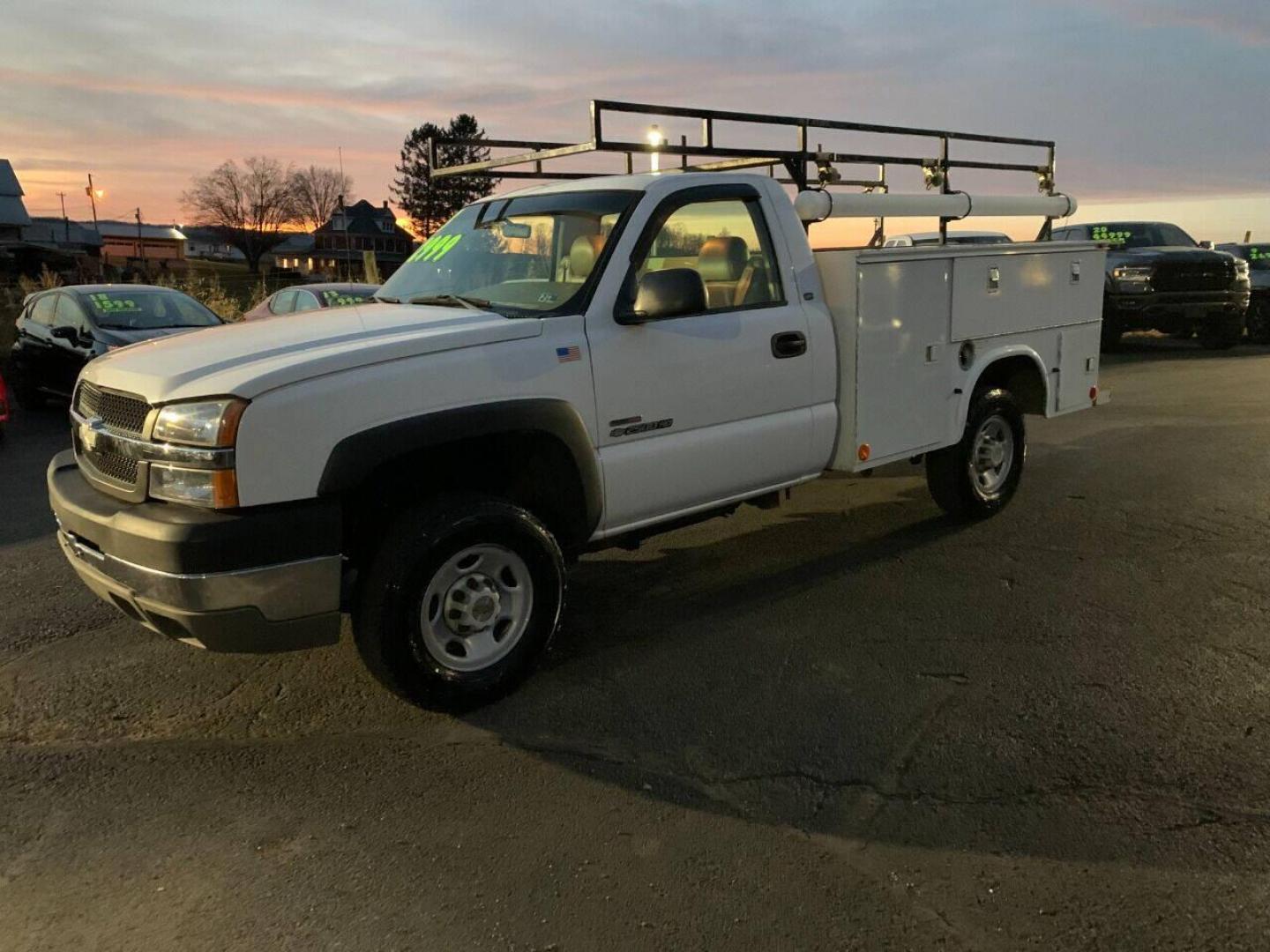 2003 White Chevrolet Silverado 2500HD (1GBHC24153E) with an 6.6L V8 Turbo 6.6L V8 engine, located at 4845 Woodbury Pike, Roaring Springs, PA, (814) 317-5008, (814) 317-5008, 40.250935, -78.366959 - Photo#0