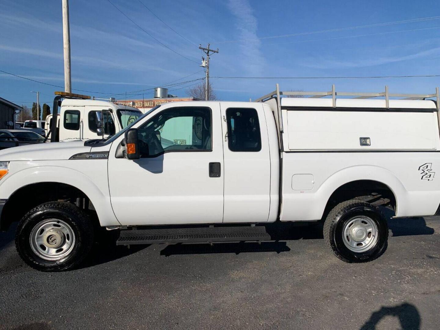 2015 White Ford F-350 Super Duty (1FT7X3B63FE) with an 6.2L V8 6.2L V8 engine, located at 4845 Woodbury Pike, Roaring Springs, PA, (814) 317-5008, (814) 317-5008, 40.250935, -78.366959 - Photo#0