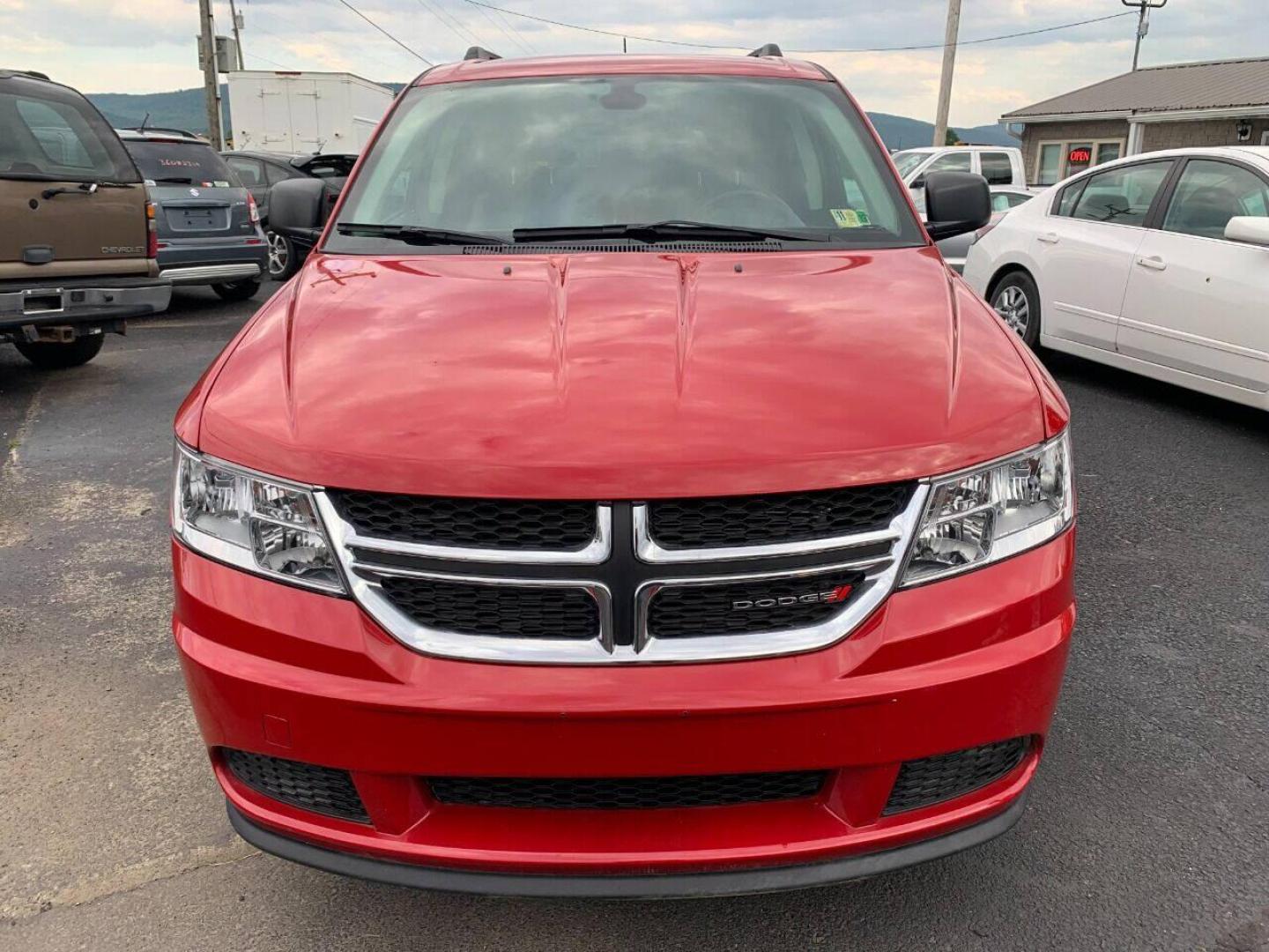 2018 Red Dodge Journey (3C4PDDAG6JT) with an 3.6L V6 3.6L V6 engine, located at 4845 Woodbury Pike, Roaring Springs, PA, (814) 317-5008, (814) 317-5008, 40.250935, -78.366959 - Photo#1