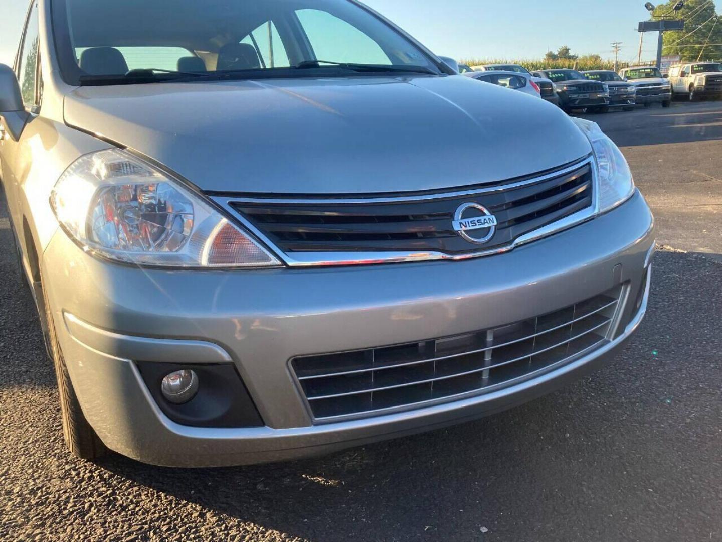 2011 Pewter Nissan Versa (3N1BC1CP5BL) with an 1.8L I4 1.8L I4 engine, located at 4845 Woodbury Pike, Roaring Springs, PA, (814) 317-5008, (814) 317-5008, 40.250935, -78.366959 - Photo#1