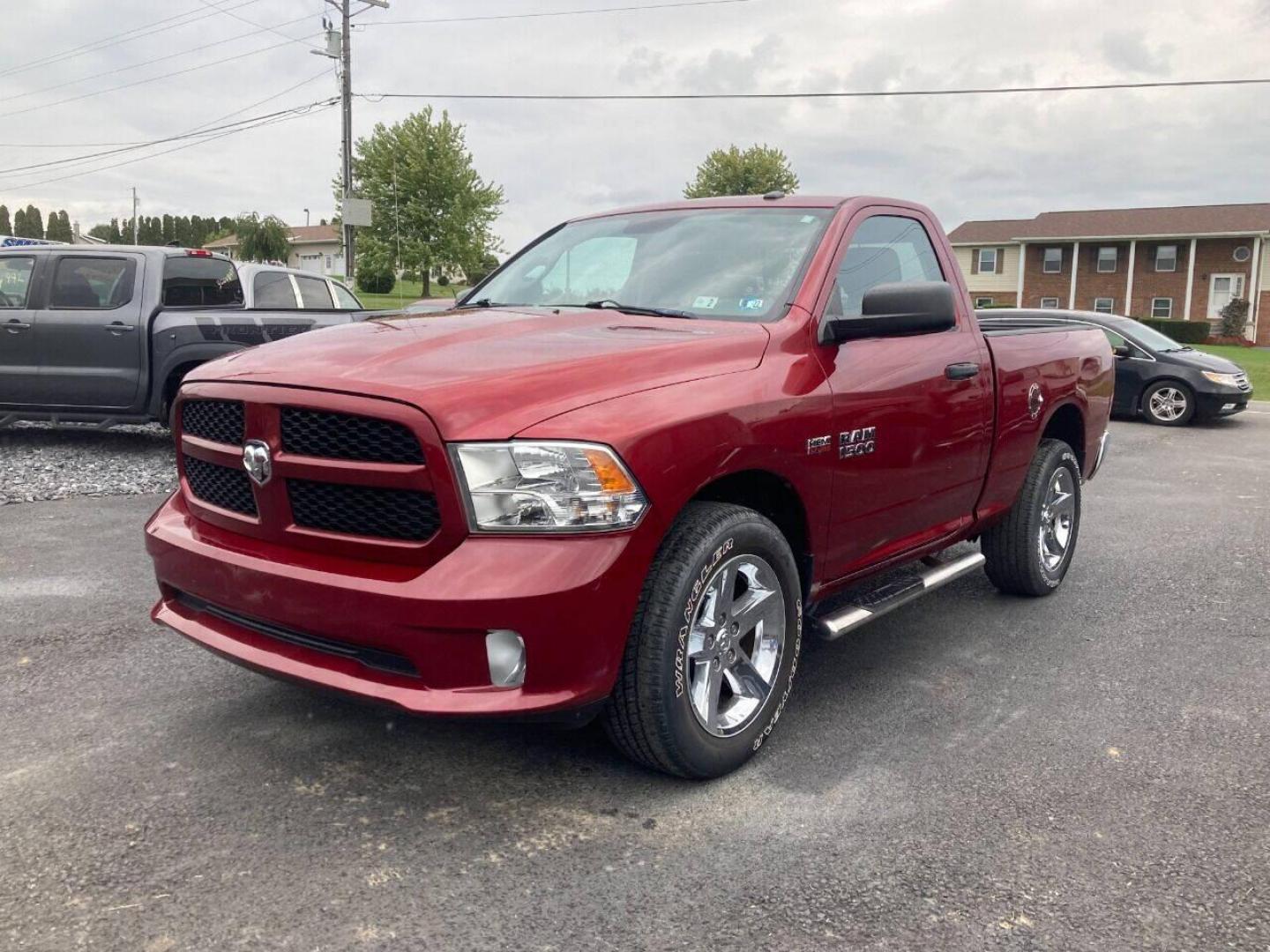 2013 Burgundy RAM 1500 (3C6JR7AT5DG) with an 5.7L V8 5.7L V8 engine, located at 4845 Woodbury Pike, Roaring Springs, PA, (814) 317-5008, (814) 317-5008, 40.250935, -78.366959 - Photo#0