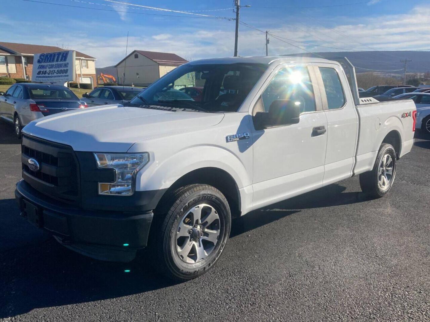 2015 White Ford F-150 (1FTFX1EF9FF) with an 5.0L V8 5.0L V8 engine, located at 4845 Woodbury Pike, Roaring Springs, PA, (814) 317-5008, (814) 317-5008, 40.250935, -78.366959 - Photo#0