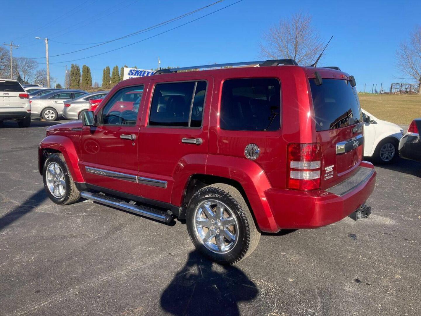 2011 Burgundy Jeep Liberty (1J4PN5GK1BW) with an 3.7L V6 3.7L V6 engine, located at 4845 Woodbury Pike, Roaring Springs, PA, (814) 317-5008, (814) 317-5008, 40.250935, -78.366959 - Photo#2