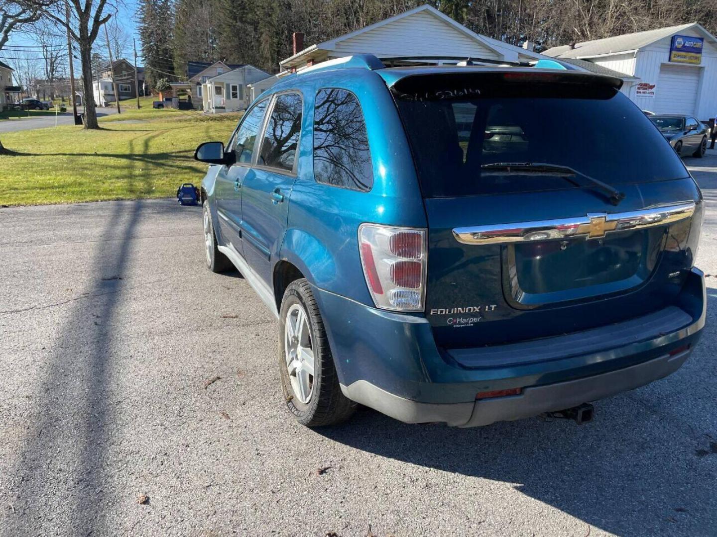 2007 Blue Chevrolet Equinox (2CNDL73FX76) with an 3.4L V6 3.4L V6 engine, located at 4845 Woodbury Pike, Roaring Springs, PA, (814) 317-5008, (814) 317-5008, 40.250935, -78.366959 - 2007 Chevy Equinox, AWD, automatic, 3.4L, V6, leather, roof, power windows/locks, cruise/tilt wheel, air conditioning. Vehicle was purchased from insurance company for right rear damage to the control arm. The box where the control arm bolts is rusty. Had a new one made and lots of new parts bou - Photo#1