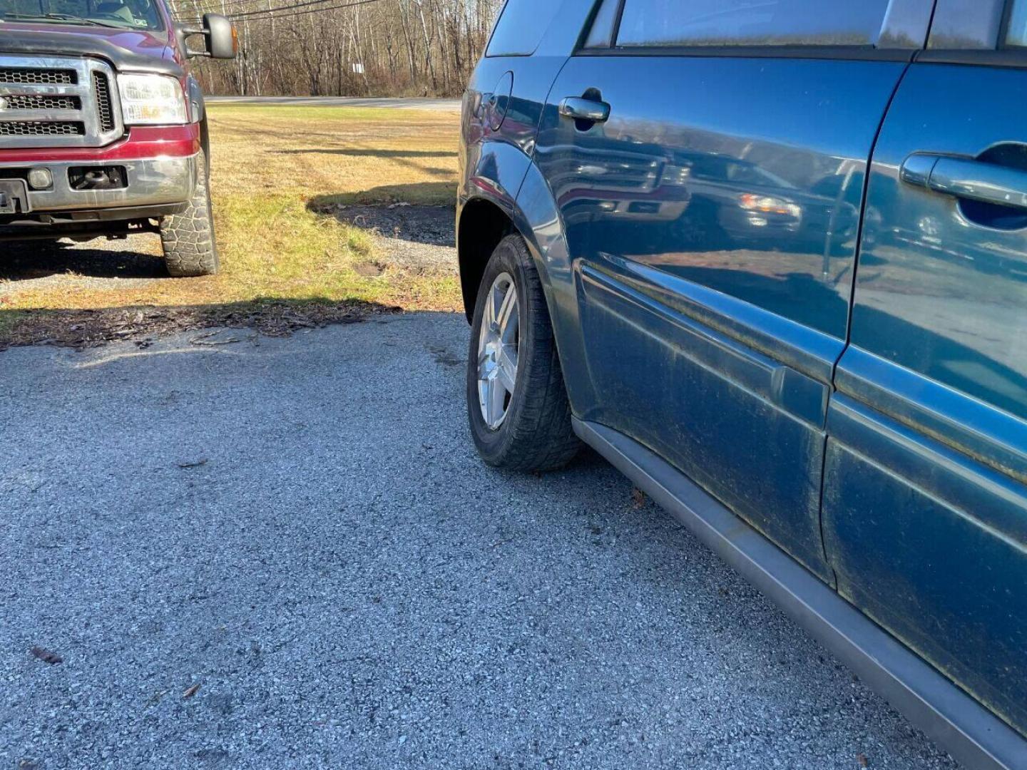 2007 Blue Chevrolet Equinox (2CNDL73FX76) with an 3.4L V6 3.4L V6 engine, located at 4845 Woodbury Pike, Roaring Springs, PA, (814) 317-5008, (814) 317-5008, 40.250935, -78.366959 - 2007 Chevy Equinox, AWD, automatic, 3.4L, V6, leather, roof, power windows/locks, cruise/tilt wheel, air conditioning. Vehicle was purchased from insurance company for right rear damage to the control arm. The box where the control arm bolts is rusty. Had a new one made and lots of new parts bou - Photo#2