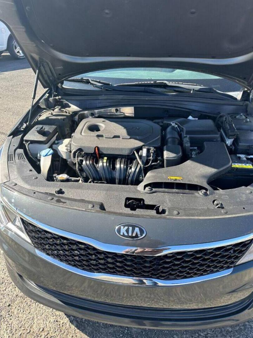 2016 Gray Kia Optima (KNAGT4L37G5) with an 2.4L I4 2.4L I4 engine, located at 4845 Woodbury Pike, Roaring Springs, PA, (814) 317-5008, (814) 317-5008, 40.250935, -78.366959 - Photo#13