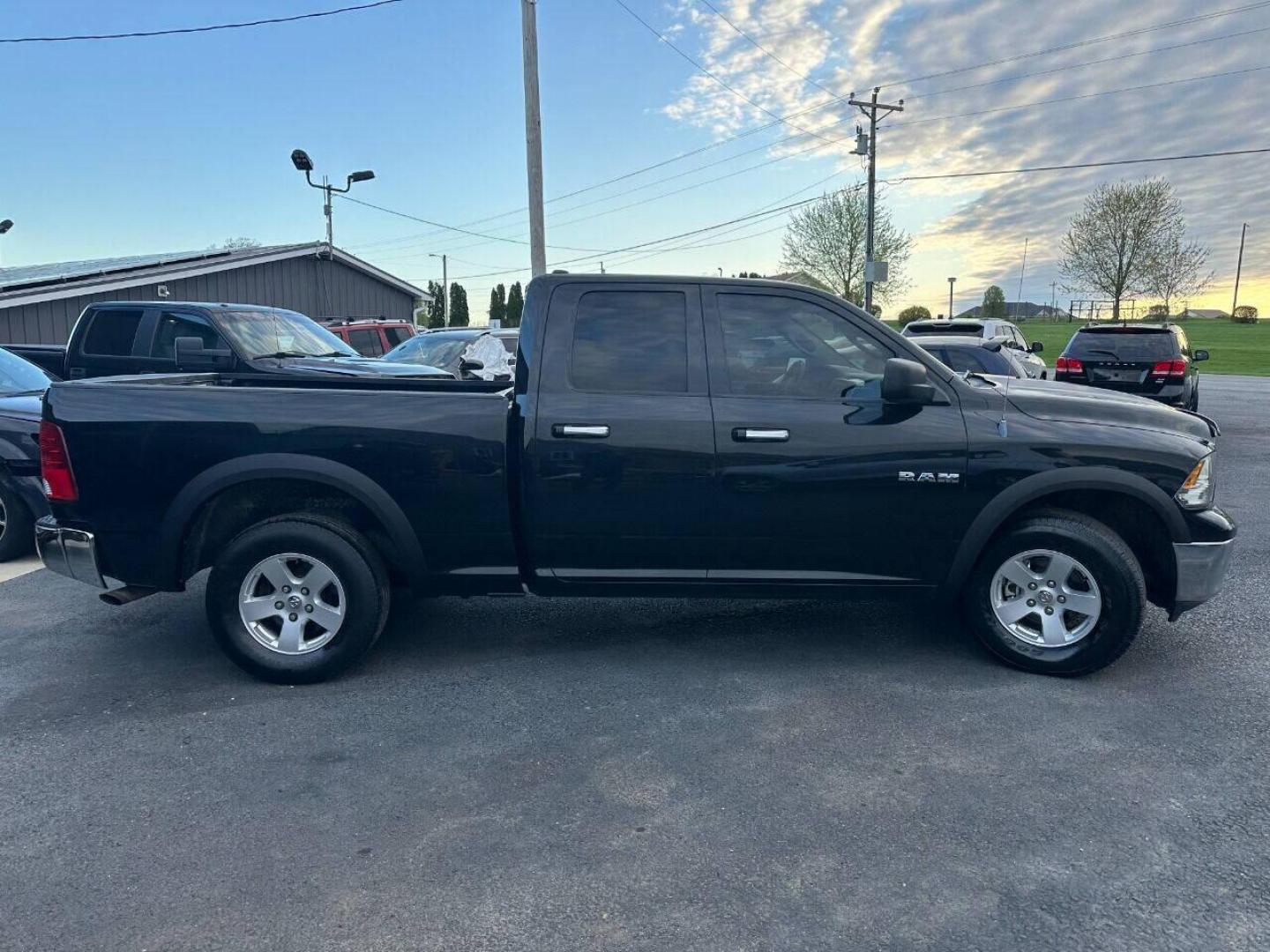 2010 Black Dodge Ram 1500 (1D7RV1GP9AS) with an 4.7L V8 4.7L V8 engine, located at 4845 Woodbury Pike, Roaring Springs, PA, (814) 317-5008, (814) 317-5008, 40.250935, -78.366959 - Photo#0