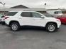 2018 White Chevrolet Traverse (1GNERMKW2JJ) with an 3.6L V6 3.6L V6 engine, located at 4845 Woodbury Pike, Roaring Springs, PA, (814) 317-5008, (814) 317-5008, 40.250935, -78.366959 - 2018 Chevy Traverse LT, automatic, 92k, FWD, 3.6L, V6, third row, rear back up camera, like new tires, new inspection. Southern vehicle! Very clean! Vehicle will come with a warranty with the option to upgrade. If interested, please call 814-317-5008 or 814-497-4383. - Photo#1