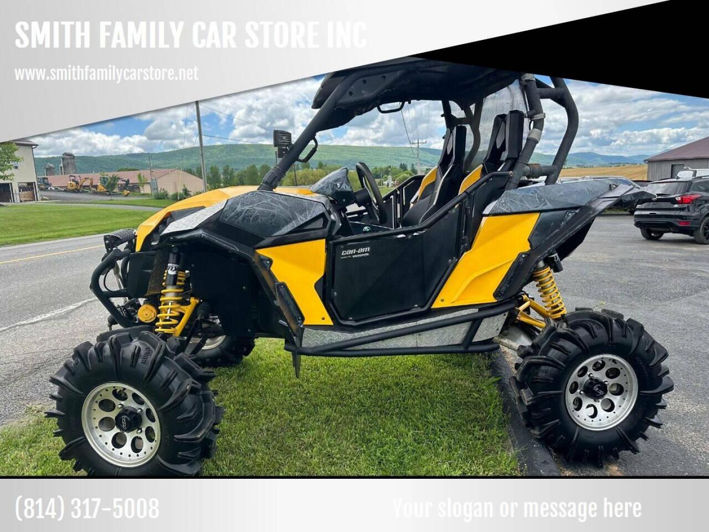 2013 Yellow Can-Am Maverick 1000 (3JBPXLP16DJ) with an Unspecified engine, located at 4845 Woodbury Pike, Roaring Springs, PA, (814) 317-5008, (814) 317-5008, 40.250935, -78.366959 - 2013 Can-am Maverick 1000, 1,573 miles, lifted, big tire kit, winch kit. Really nice machine! If interested, please call 814-317-5008 or 814-497-4383. - Photo#0