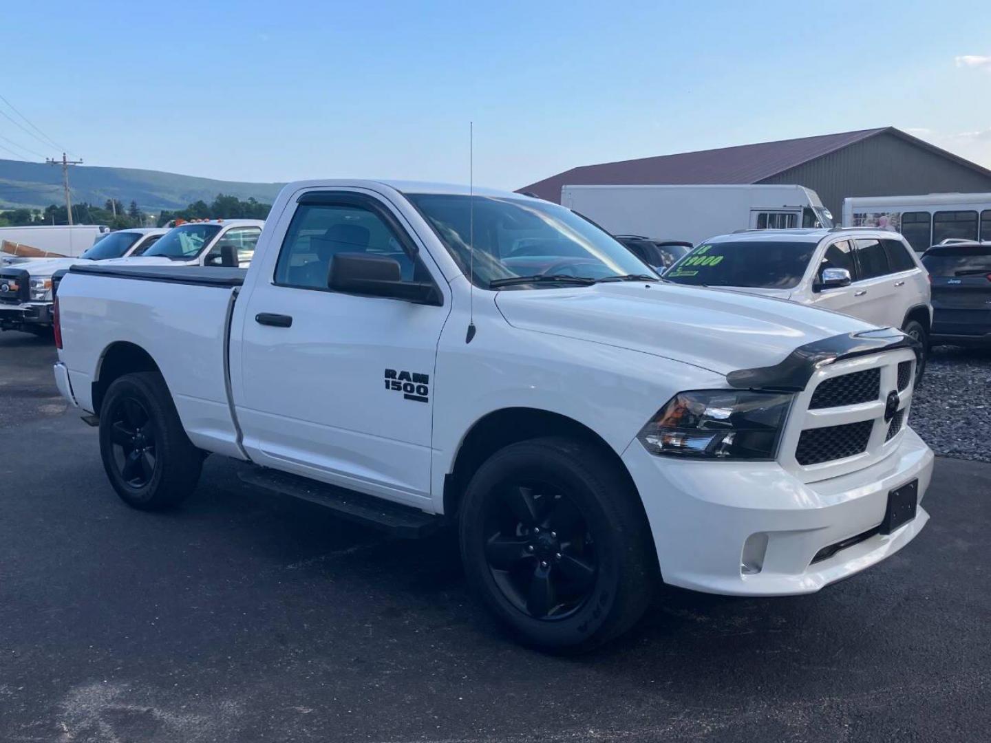 2019 White RAM 1500 Classic (3C6JR7AG7KG) with an 3.6L V6 3.6L V6 engine, located at 4845 Woodbury Pike, Roaring Springs, PA, (814) 317-5008, (814) 317-5008, 40.250935, -78.366959 - Photo#1