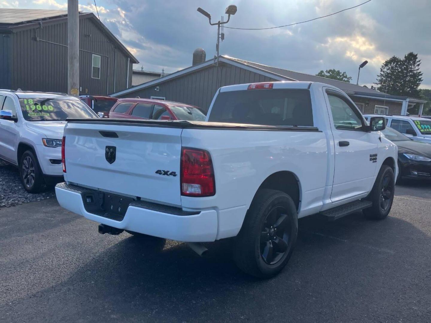 2019 White RAM 1500 Classic (3C6JR7AG7KG) with an 3.6L V6 3.6L V6 engine, located at 4845 Woodbury Pike, Roaring Springs, PA, (814) 317-5008, (814) 317-5008, 40.250935, -78.366959 - Photo#3