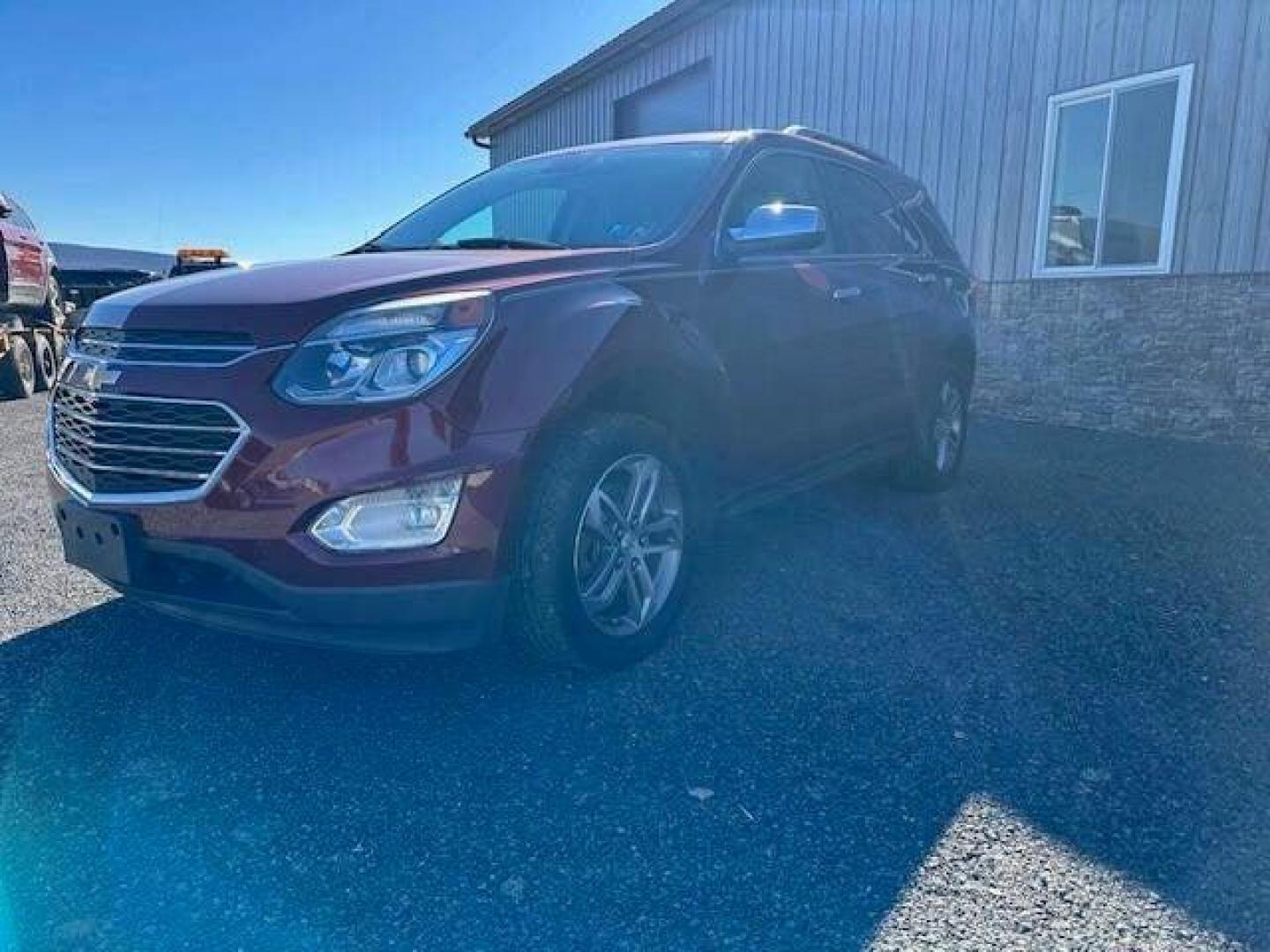 2016 Burgundy Chevrolet Equinox (2GNFLGE32G6) with an 3.6L V6 3.6L V6 engine, located at 4845 Woodbury Pike, Roaring Springs, PA, (814) 317-5008, (814) 317-5008, 40.250935, -78.366959 - Photo#1