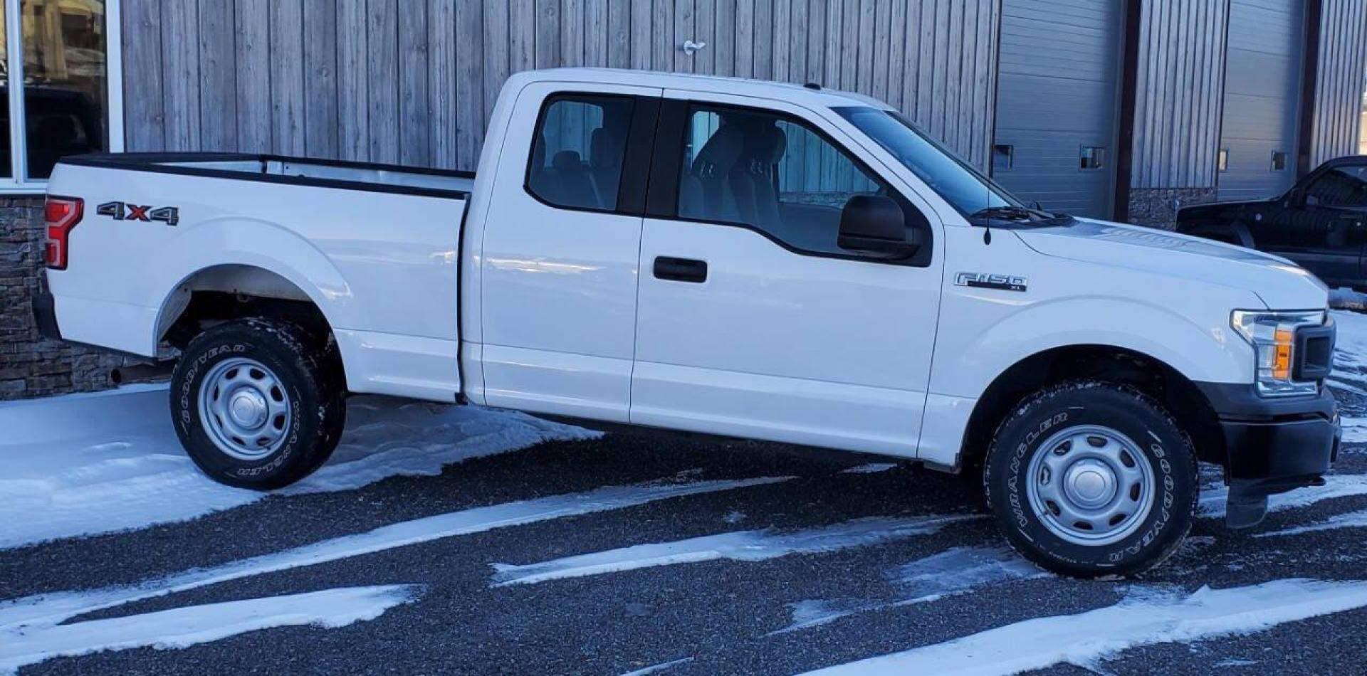 2019 White /Gray Ford F-150 (1FTEX1EB9KK) with an 3.3L V6 3.3L V6 engine, located at 4845 Woodbury Pike, Roaring Springs, PA, (814) 317-5008, (814) 317-5008, 40.250935, -78.366959 - Photo#1