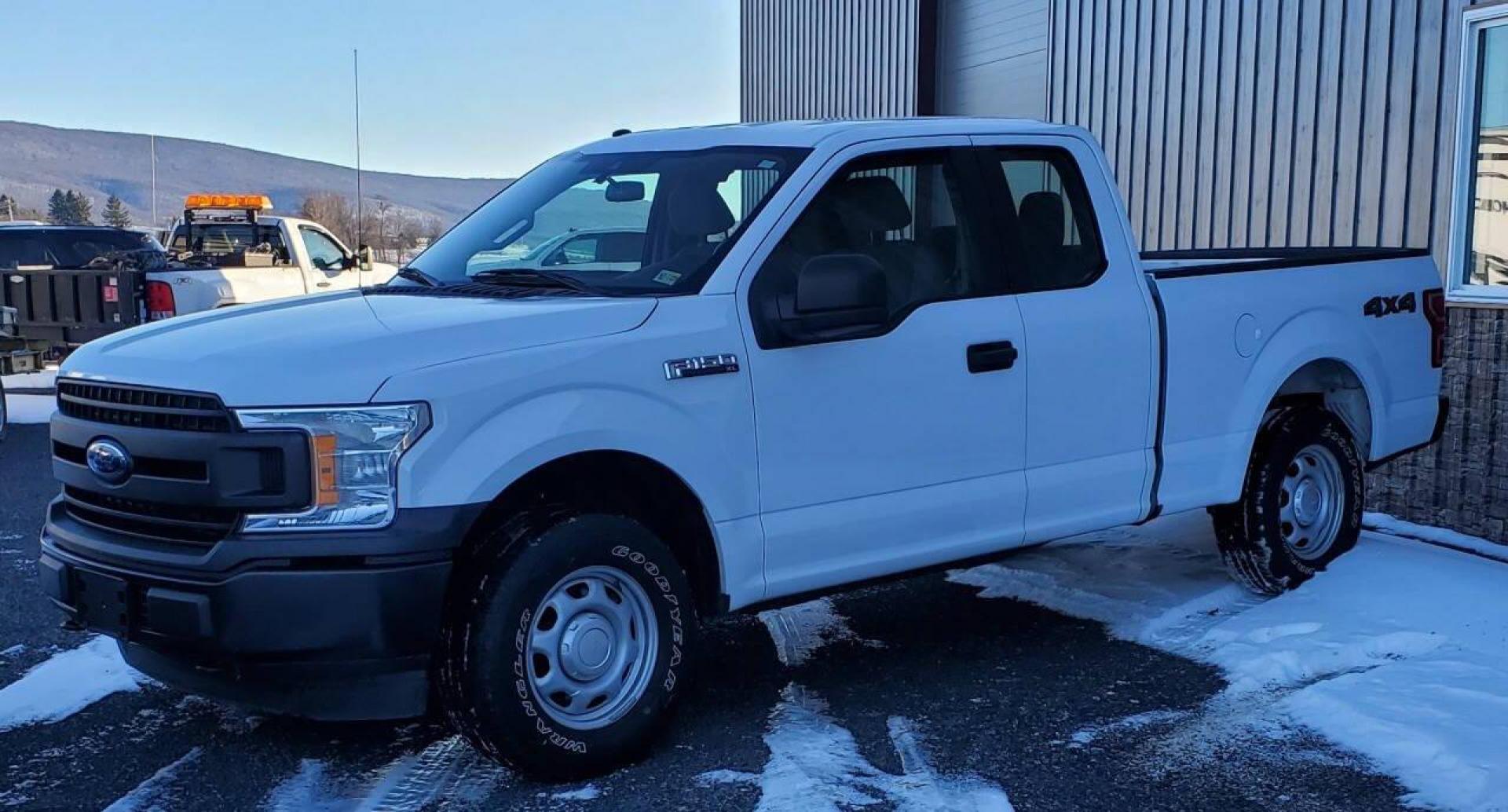 2019 White /Gray Ford F-150 (1FTEX1EB9KK) with an 3.3L V6 3.3L V6 engine, located at 4845 Woodbury Pike, Roaring Springs, PA, (814) 317-5008, (814) 317-5008, 40.250935, -78.366959 - Photo#3